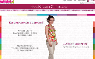Webshop Nicole Cretu